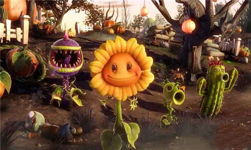 植物大战僵尸花园战争截图1