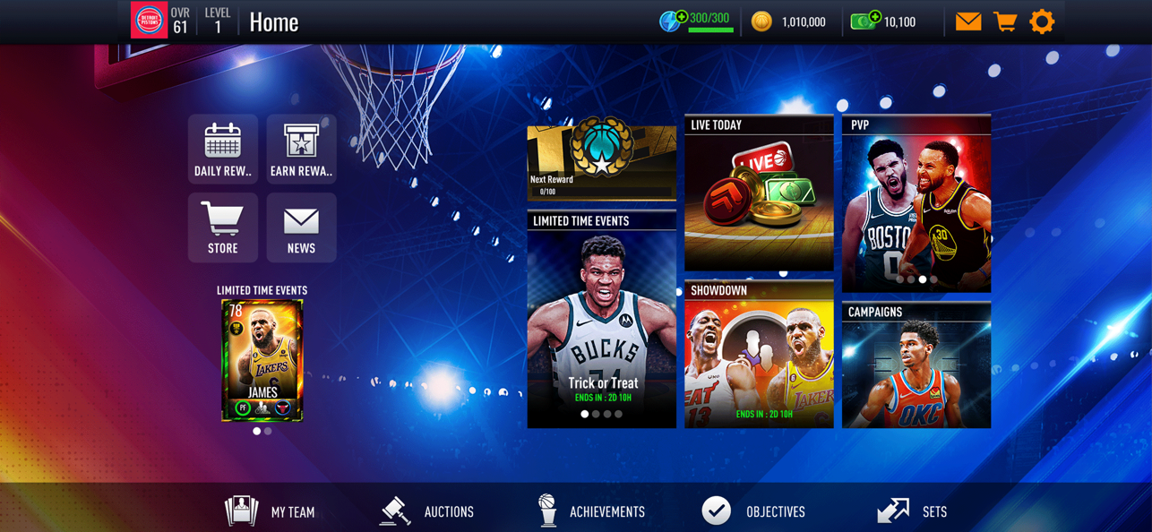 NBA LIVE Mobile截图2