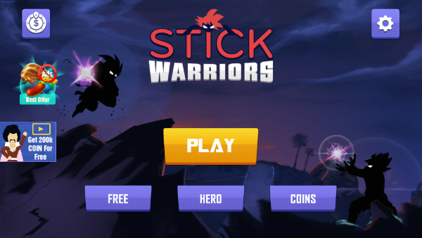 火柴人勇士截图2