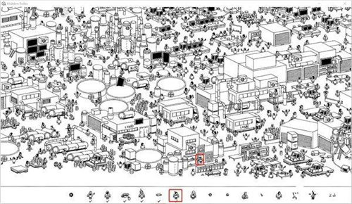 寻找隐藏的小人