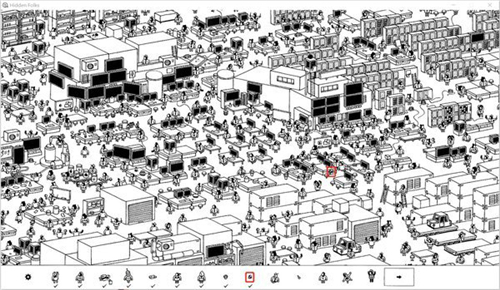 寻找隐藏的小人