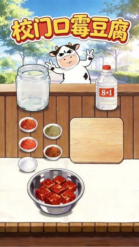 制作霉豆腐游戏
